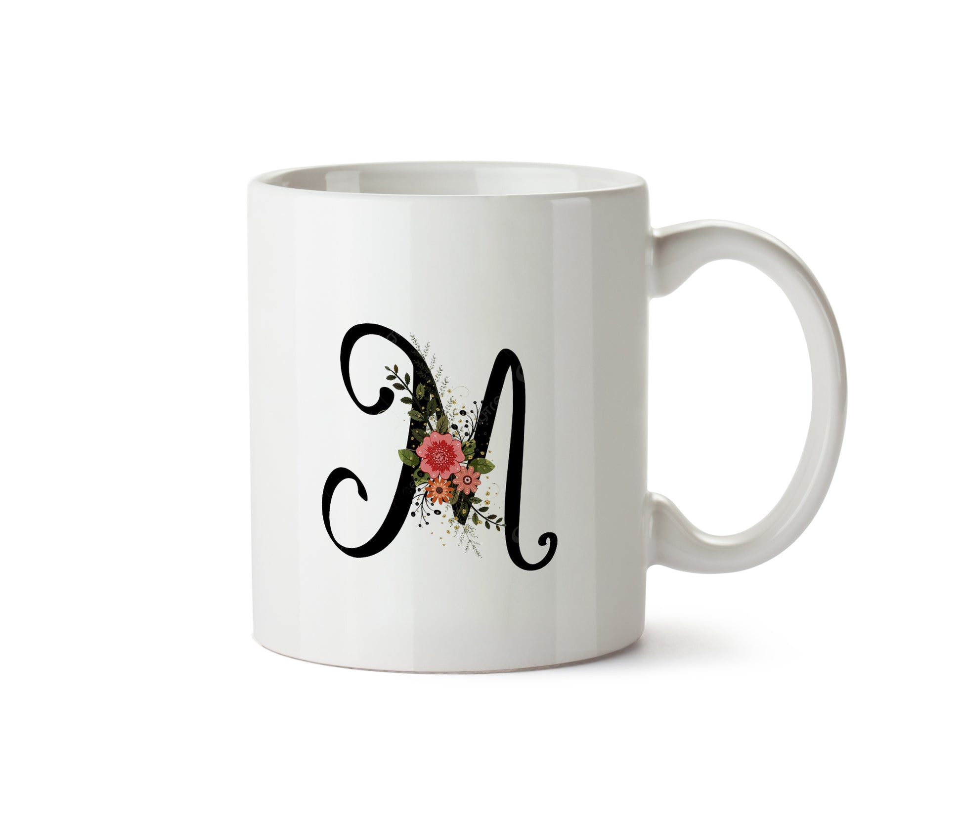 Alphabet Letter Mug – M | Perfect Custom Gift Mug