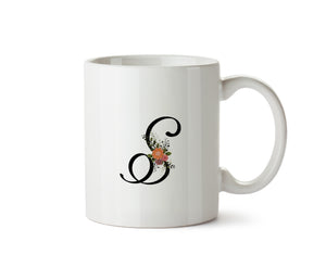 Alphabet Letter Mug – S | Popular Customized Mug Gift Idea